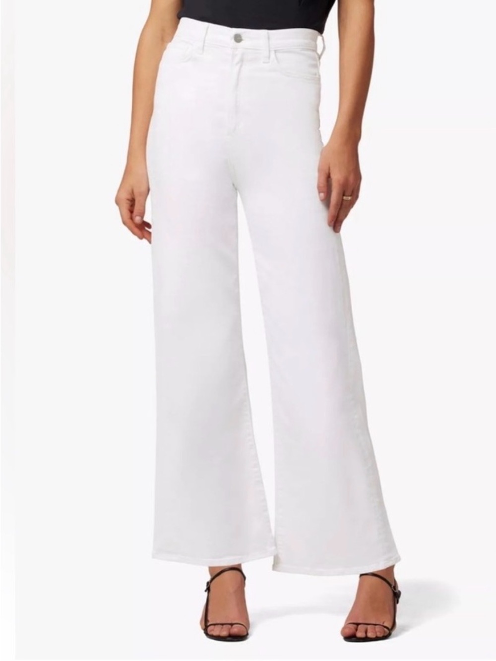 Joe’s Jeans (Mia) High-Rise Wide Leg Ankle White Jeans NWOT
